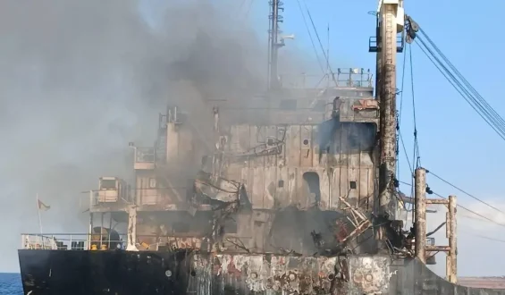 Russischer Raketenangriff auf Getreidefrachter nahe Odessa
