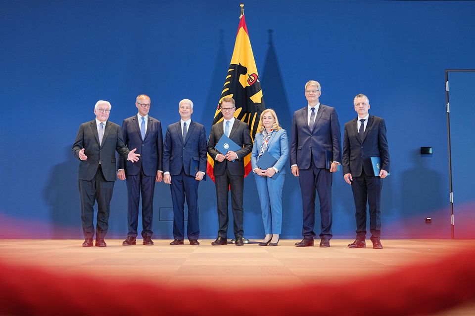 Neue Minister im Kabinett Merz