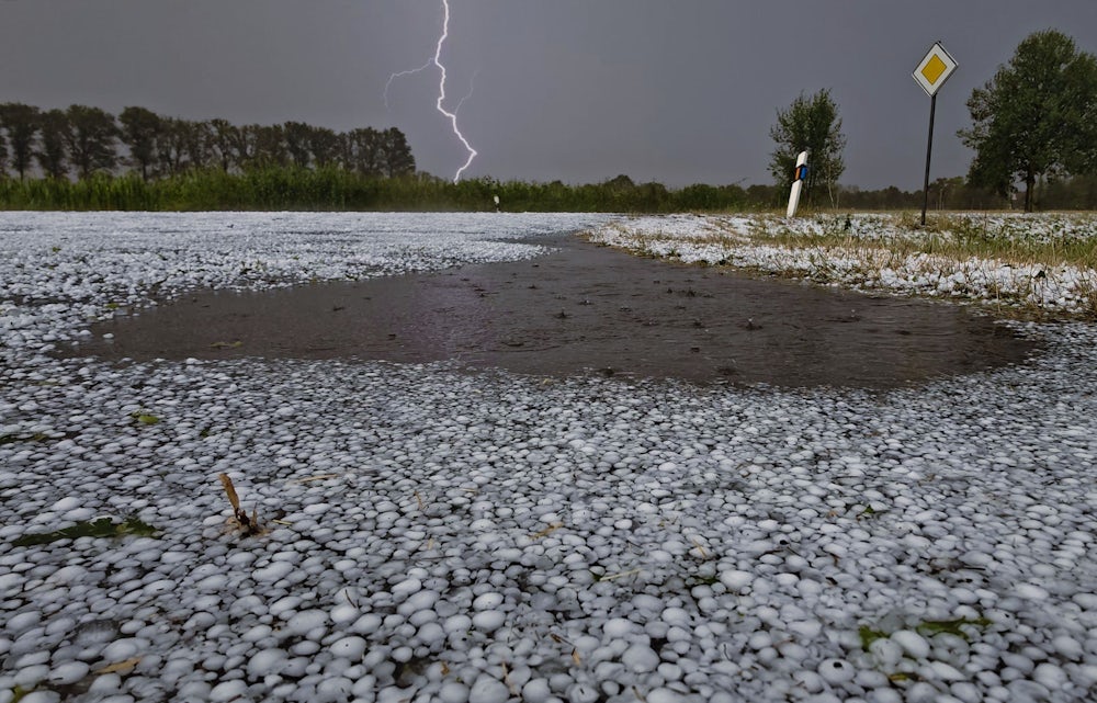 Gewitter und Hitzewarnungen in Deutschland