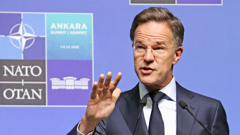 Nato-Chef Rutte lobt Trump für seine Verteidigungspolitik