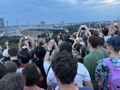 Helene Fischers Konzert in München: Über den Wolken und auf der Bühne