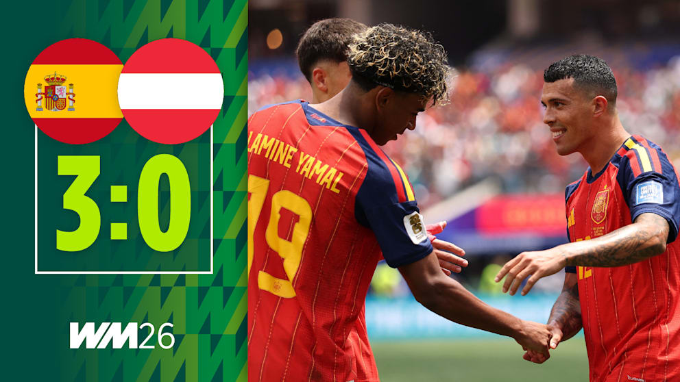 Spanien schlägt Österreich im WM-Sechzehntelfinale