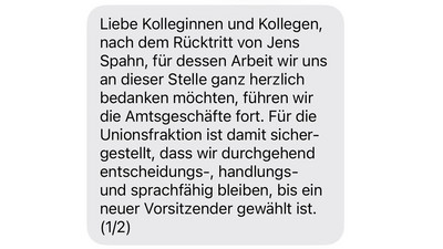 Debatte um Rücktritt von Jens Spahn
