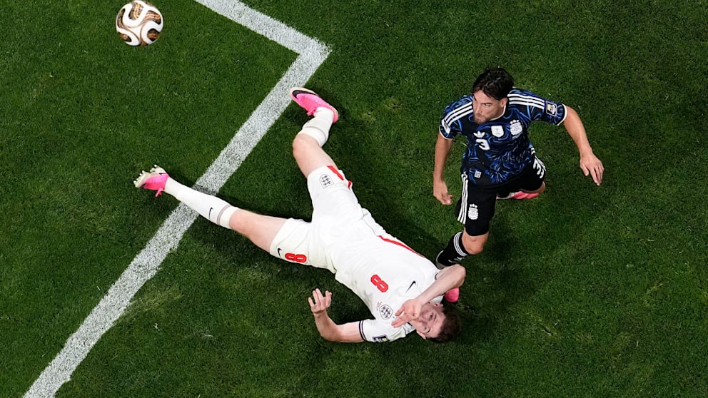 Heißes Halbfinale bei der WM zwischen England und Argentinien