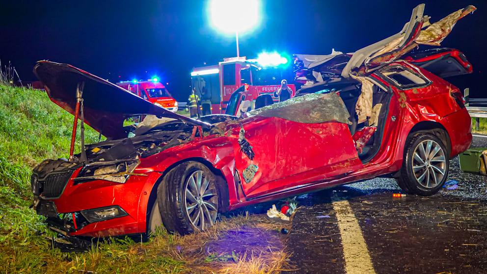 Schwere Unfälle durch Aquaplaning in Baden-Württemberg