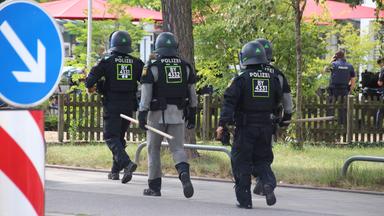 Messerangriff in Regensburg: Polizei im Großeinsatz