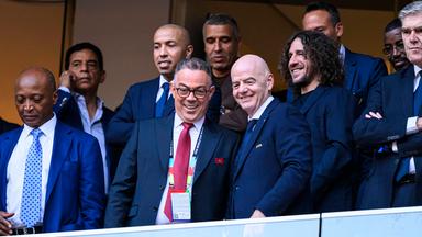 Unterstützung und Widerstand gegen FIFA-Präsident Gianni Infantino