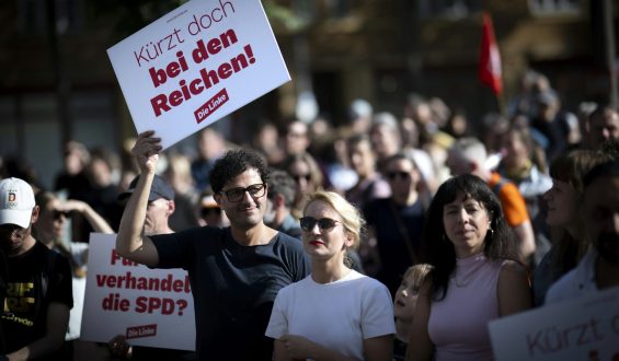 Die innere Zerreißprobe der Linken