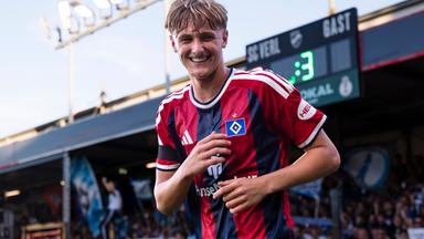 Der jüngste Torschütze in der Geschichte des Hamburger SV: Louis Lemke