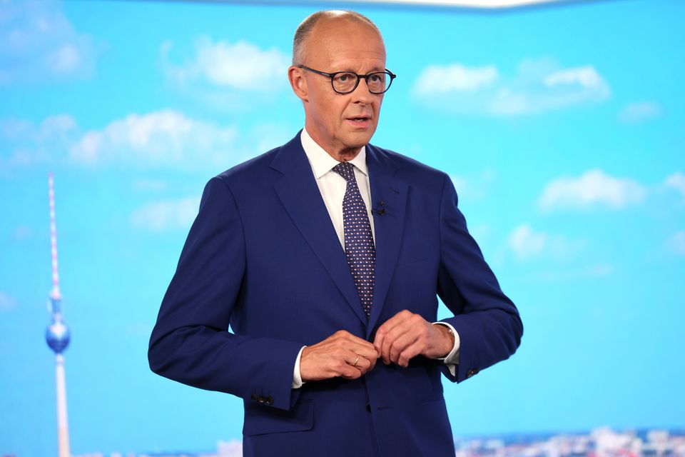 Kanzler Merz nimmt an Wahlkampftermin in Sachsen-Anhalt teil