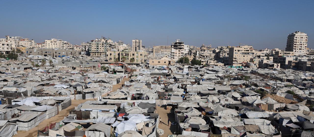 Notlagen in Gaza: Das Leben in den Notunterkünften