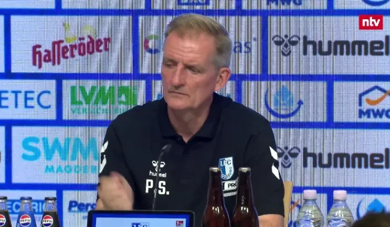 Magdeburgs Trainer entschuldigt sich nach Niederlage zum Saisonauftakt