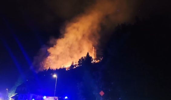 Schwarzwaldbewohner Evakuiert Wegen Waldbrand