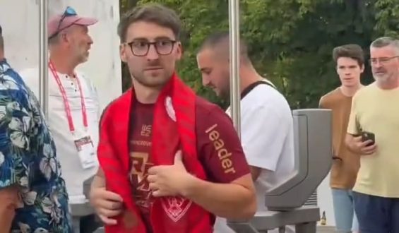 Innovative Eintrittsmöglichkeit im Stadion