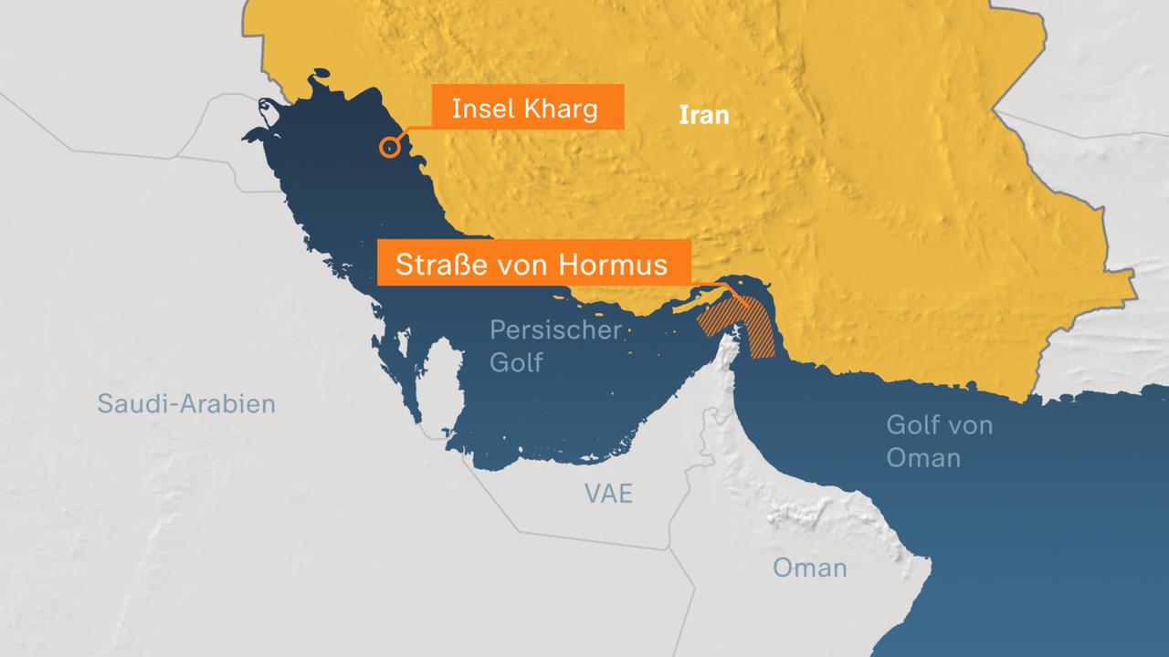 Iran fordert Kriegsende und Schutz vor Bedrohungen zur Öffnung der Straße von Hormus
