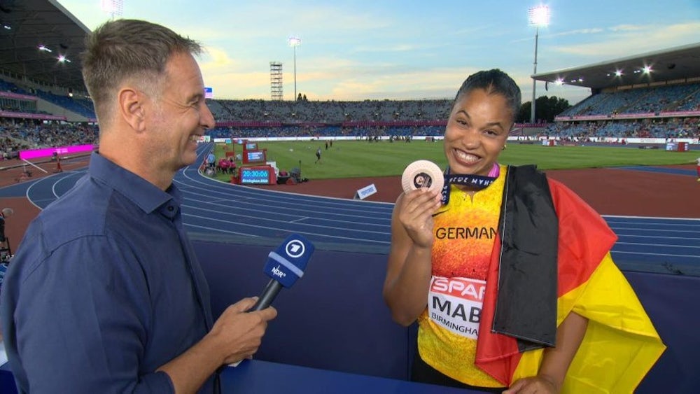 Bronze für Mabry, Kontroverse um ARD-Interview