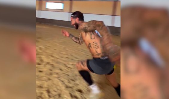 Sergio Ramos beeindruckt beim Hardcore-Training im Pferdestall