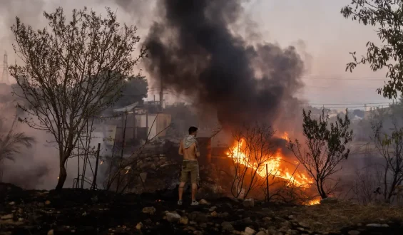 Festnahme nach verheerendem Waldbrand in Griechenland