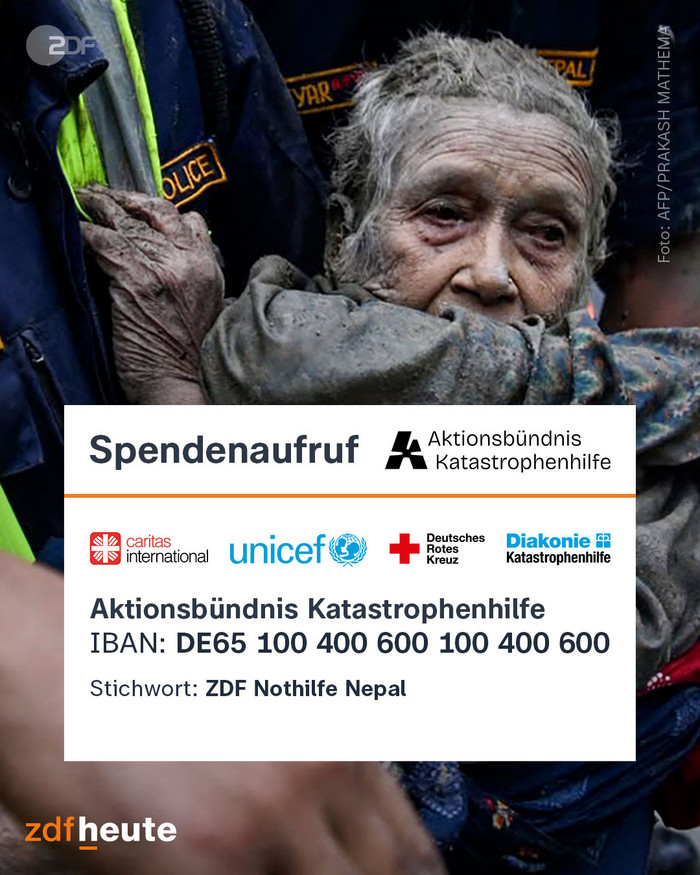 Einsatzkräfte kämpfen gegen die Zeit nach Sturzflut