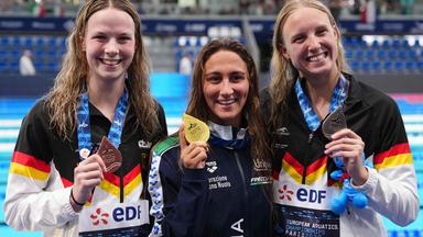 Erfolgreicher Auftritt der deutschen Schwimmer bei der EM in Paris