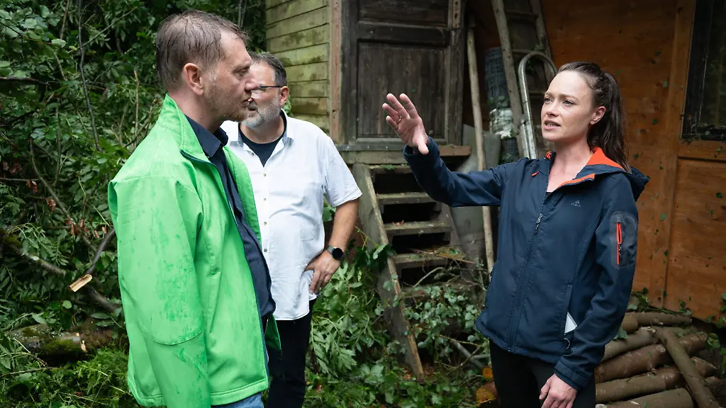 Unwetter in der Sächsischen Schweiz: Imbiss von TV-Köchin schwer beschädigt