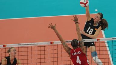 Deutsche Volleyballerinnen verlieren gegen Türkei trotz sicherem Achtelfinal-Einzug