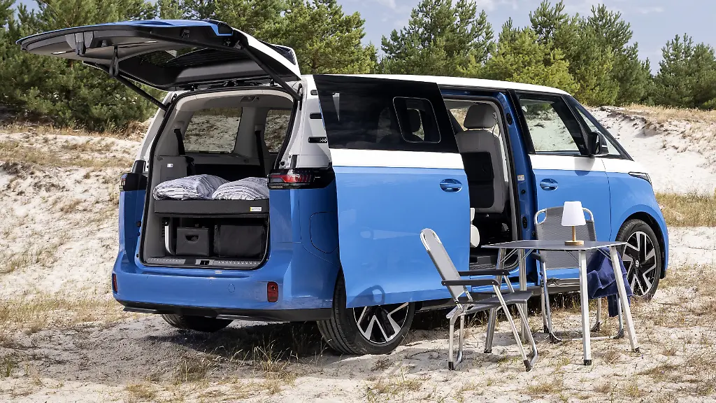 VW ID.California Cruise: erster elektrischer Camper auf ID.Buzz-Basis