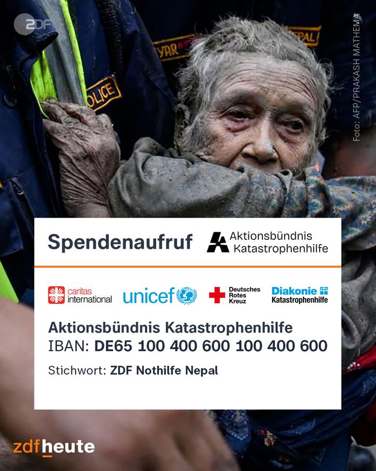 Fluten in Nepal und Tibet beeinträchtigen Rettungsarbeiten