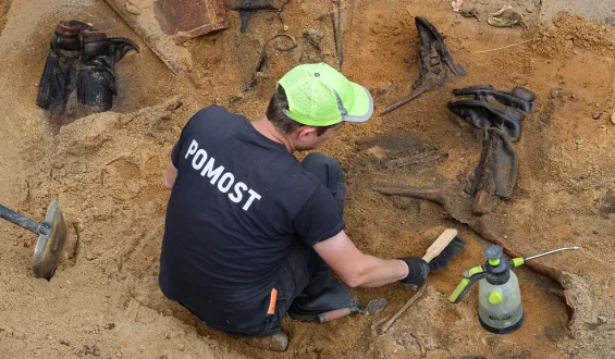 Archäologen entdecken unentdeckte Kriegstote in Polen