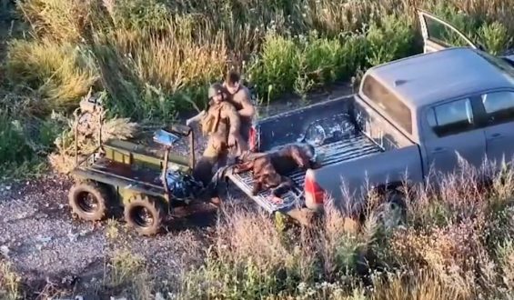 Ukrainischer Offizier rettet Soldaten aus gefährlicher Situation