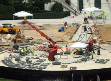 Trump plant Neustart beim Bauprojekt am Weißen Haus