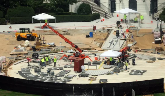 Trump plant Neustart beim Bauprojekt am Weißen Haus