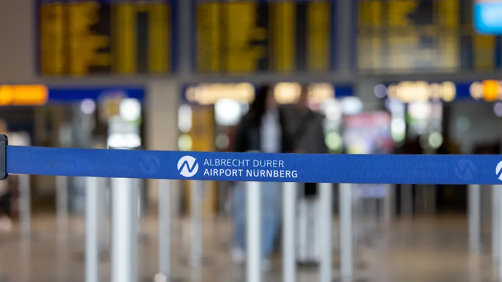 Auseinandersetzung am Nürnberger Flughafen