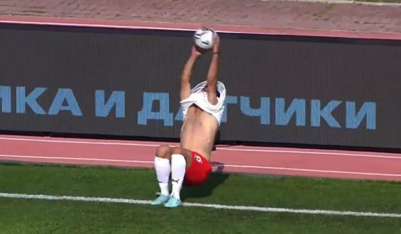 Einzigartiges Tor in der 2. Russischen Liga