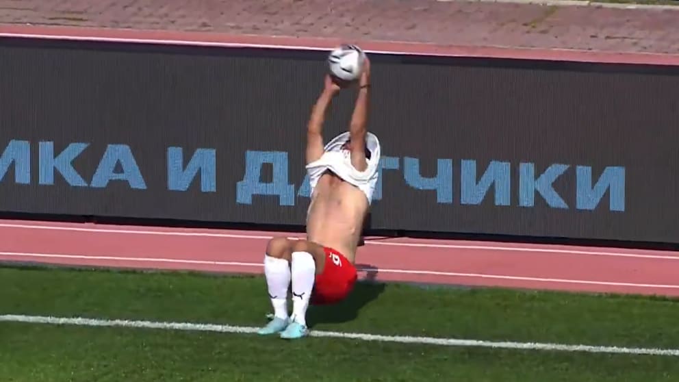 Einzigartiges Tor in der 2. Russischen Liga