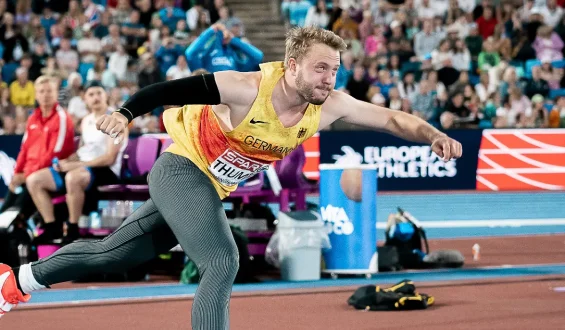 Julian Weber gewinnt Gold im Speerwurf bei der EM