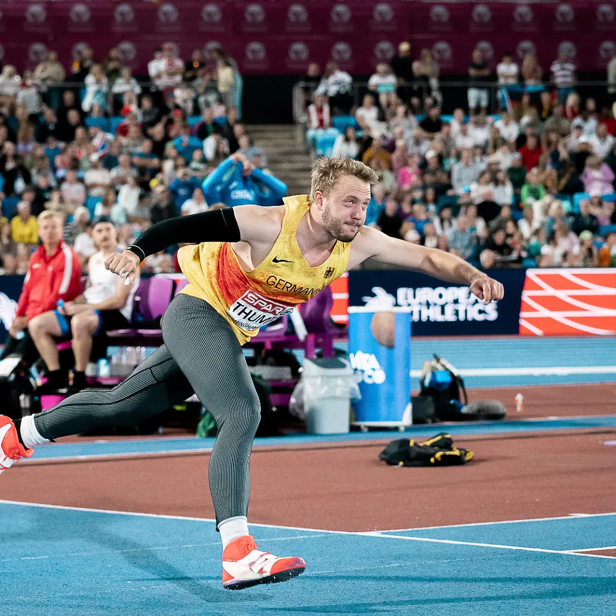 Julian Weber gewinnt Gold im Speerwurf bei der EM