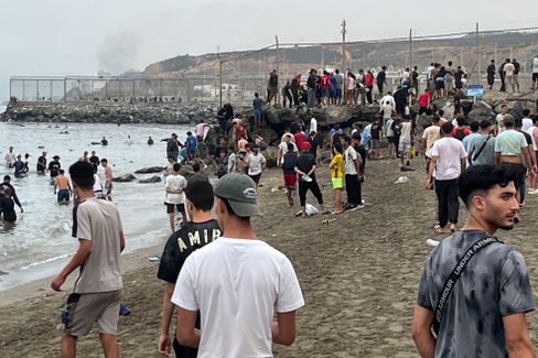 Europa unter Schock: Flüchtlingskrise in Ceuta
