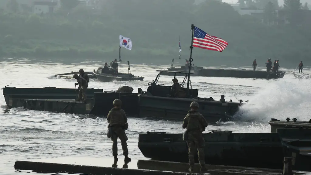 Konflikt um US-Militärübungen in Südkorea
