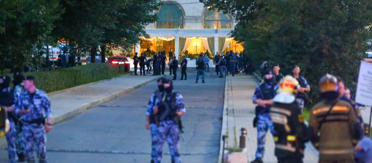 Explosion in Moskauer Restaurant: Tote und Verletzte gemeldet