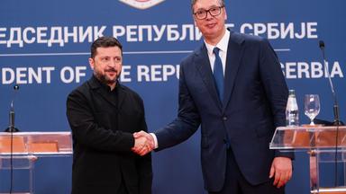 Vucic empfängt Selenskyj in Belgrad