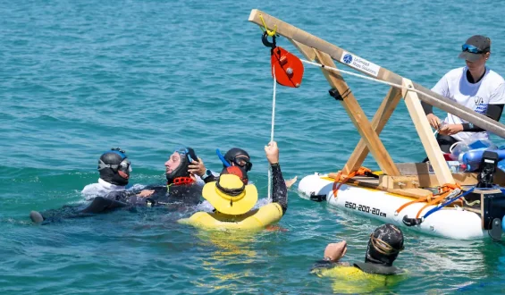 Apnoetaucher Minja Marinković verpasst Rekord im Starnberger See