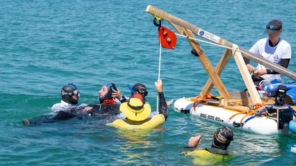 Apnoetaucher Minja Marinković verpasst Rekord im Starnberger See