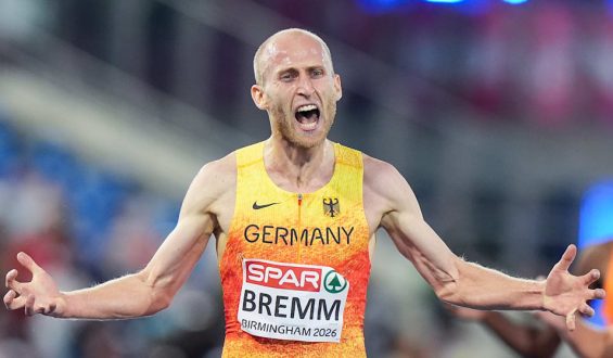 Silbermedaille für Deutschland im 5000-Meter-Lauf
