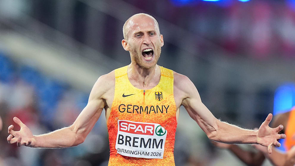 Silbermedaille für Deutschland im 5000-Meter-Lauf