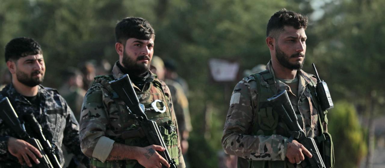 Eingliederung in Armee der Kurdischen SDF in Syrien