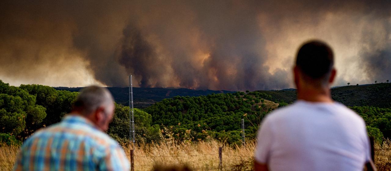 Waldbrände in Spanien und Frankreich: Hunderte evakuiert