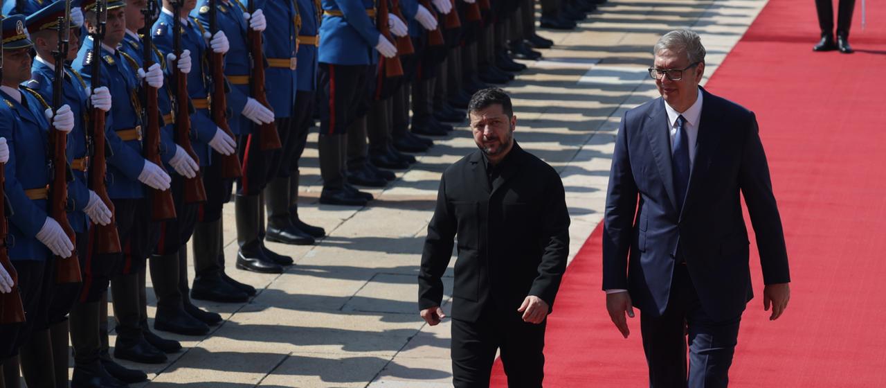 Ukrainischer Präsident Selenskyj in Serbien: Ein historischer Besuch