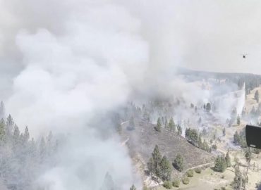 Nationalgarde greift im Kampf gegen Feuer aus der Luft ein