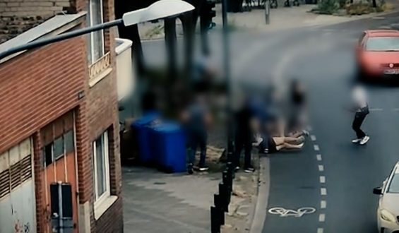 Massenschlägerei in Düren eskaliert